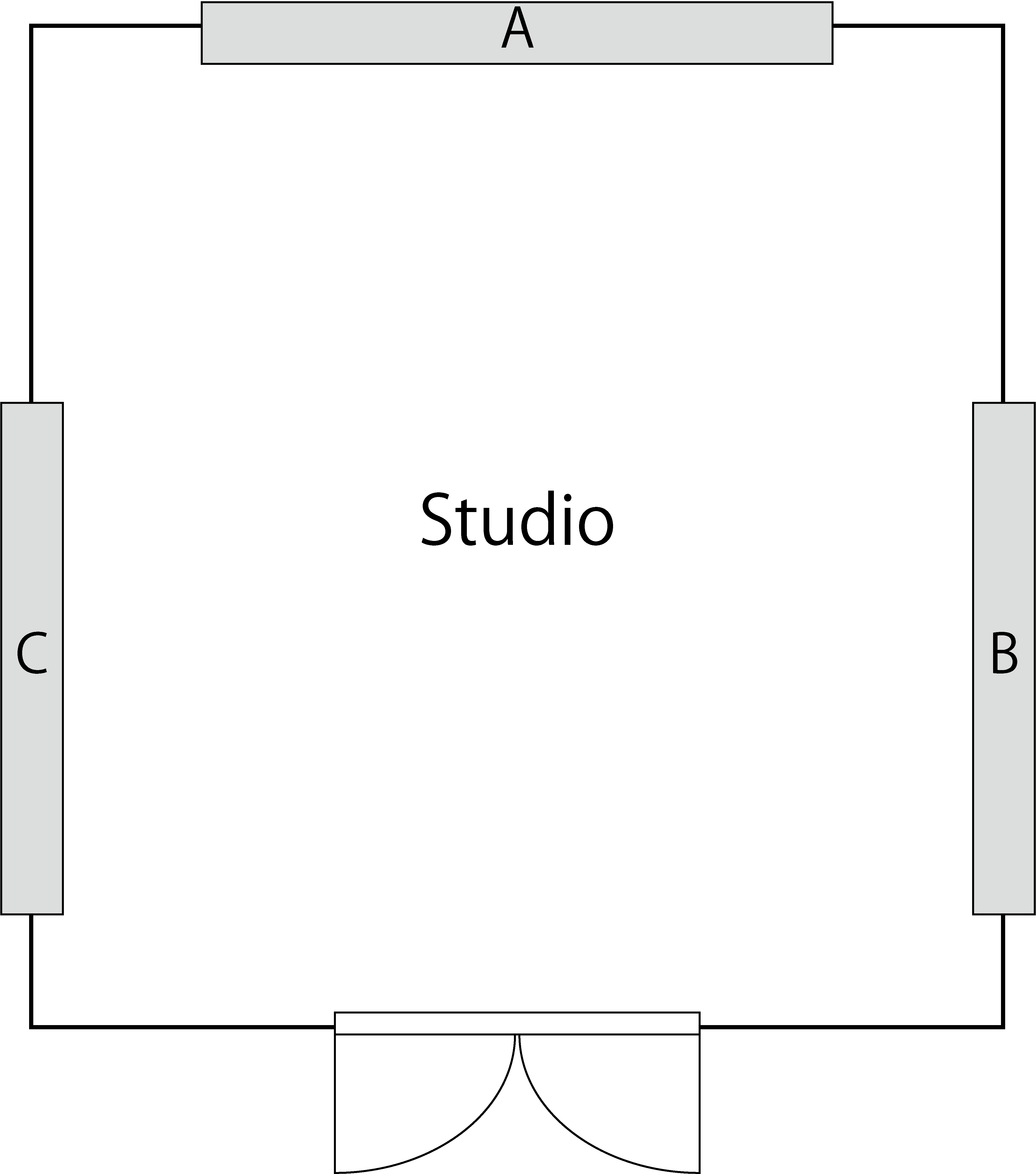 スタジオ見取り図